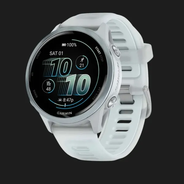 Garmin Forerunner 570 42mm Cloud Blue Aluminum with Translucent Whitestone/Cloud Blue Band