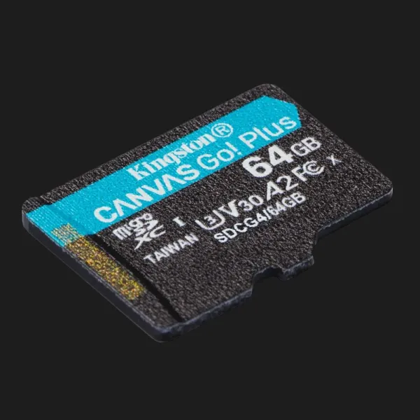 Карта пам'яті Kingston Canvas Go Plus 64GB (SDCG4/64GBSP)