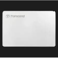 Портативний жорсткий диск Transcend 1TB USB 3.1 Type-C StoreJet 25C3S (Silver)