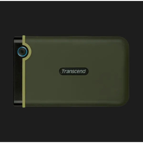 Портативний жорсткий диск Transcend 2TB USB 3.1 StoreJet 25M3 (Military Green)