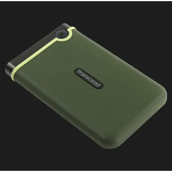 Портативний жорсткий диск Transcend 2TB USB 3.1 StoreJet 25M3 (Military Green)