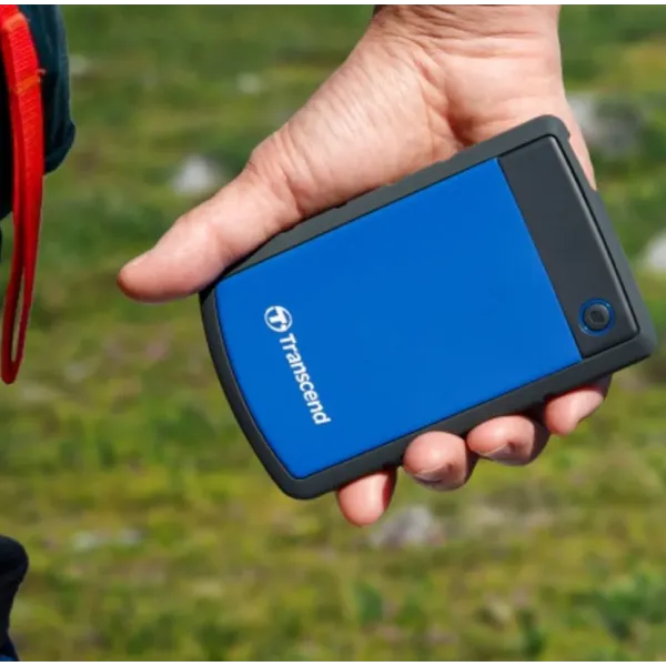 Портативний жорсткий диск Transcend 4TB USB 3.1 StoreJet 25H3 (Blue)