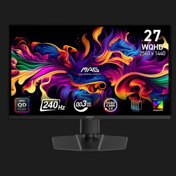 Монітор MSI 26.5" MAG 271QP QD-OLED X24 (UA)