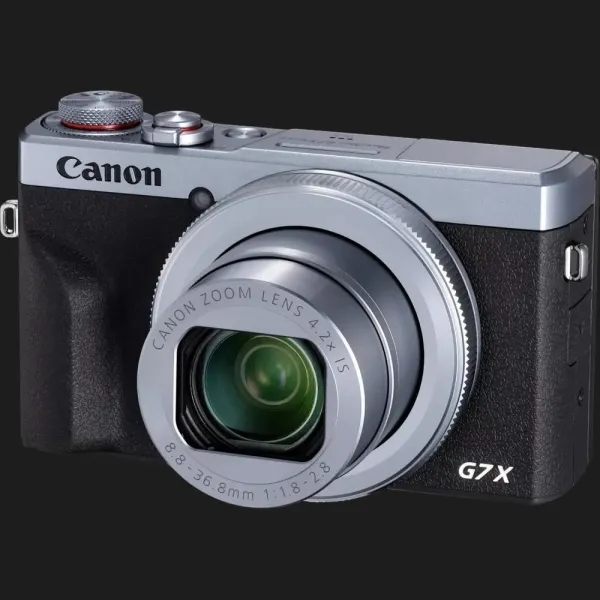 Компактний цифровий фотоапарат Canon PowerShot G7 X Mark III (Silver) (3638C013)