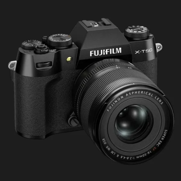 Цифровий фотоапарат Fujifilm X-T50 Kit 16-50mm f/2,8-4,8R LM WR (Black) (16828478) (Standard)