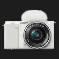 Цифровий фотоапарат Sony ZV-E10 Kit 16-50mm (White) (ILCZVE10LW.CEC) (Standard)