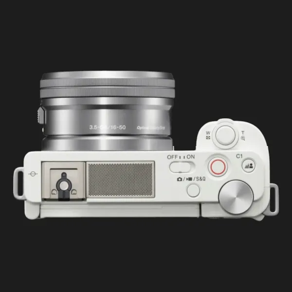 Цифровий фотоапарат Sony ZV-E10 Kit 16-50mm (White) (ILCZVE10LW.CEC) (Standard)
