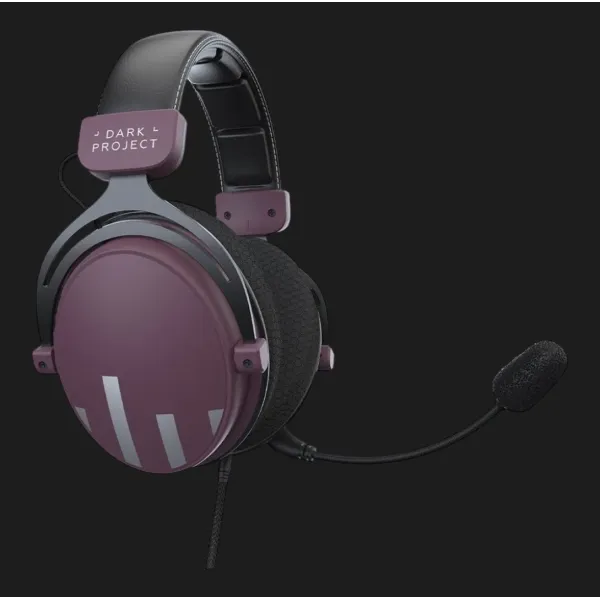 Ігрова гарнітура Dark Project HS4 Wired (Purple/Black) (UA)