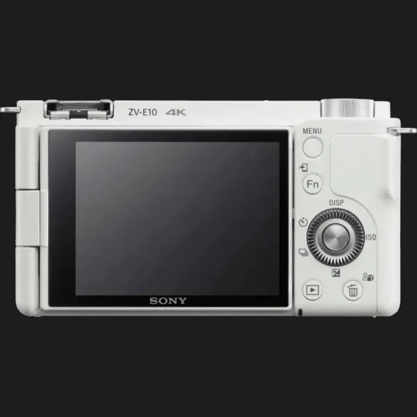 Цифровий фотоапарат Sony ZV-E10 Body (White) (ILCZVE10W.CEC) (Standard)
