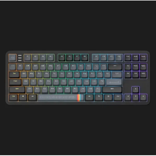 Клавіатура ігрова Dark Project ALU87 Midnight ENG/UA (Black/Gray) (UA)