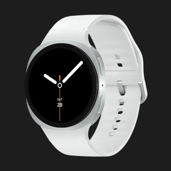 Смарт-годинник Samsung Galaxy Watch 8 40mm (e-SIM) (Silver) (Standard)
