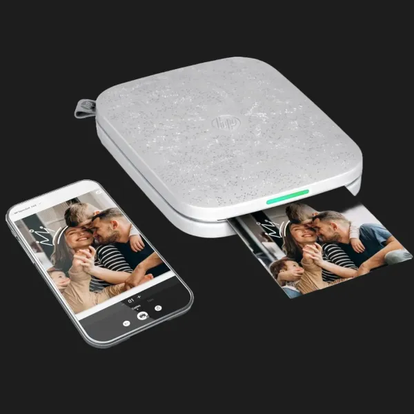 Фотопринтер HP Sprocket 3x4 (Gray)