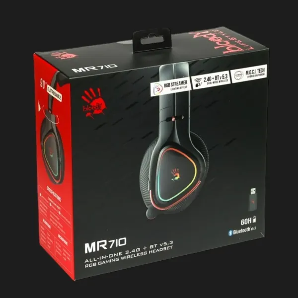 Ігрова гарнітура Bloody MR710 (Black) (UA)