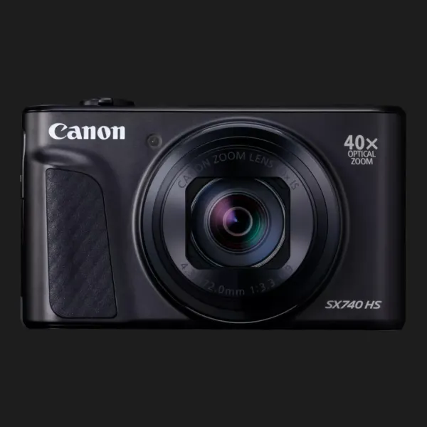 Компактний цифровий фотоапарат Canon PowerShot SX740 HS (Black) (2955C012) (Standard)
