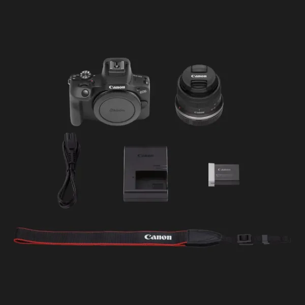 Цифровий фотоапарат Canon EOS R100 kit 18-45mm IS STM (6052C013) (Standard)