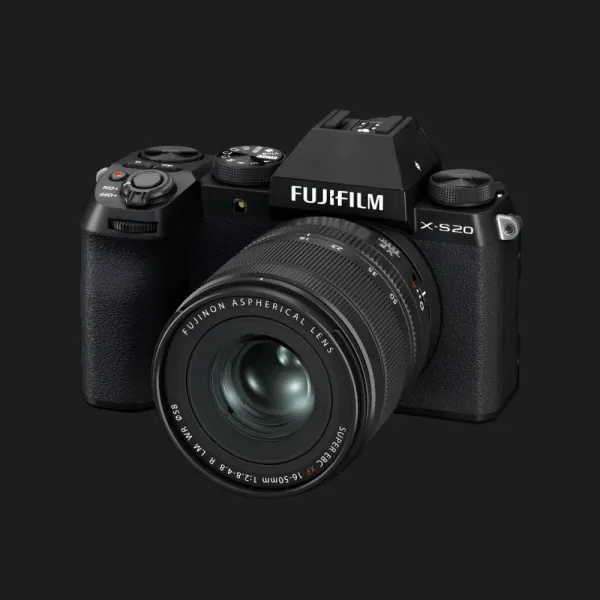 Цифровий фотоапарат Fujifilm X-S20 Kit 16-50mm WR (Black) (16843129) (Standard)