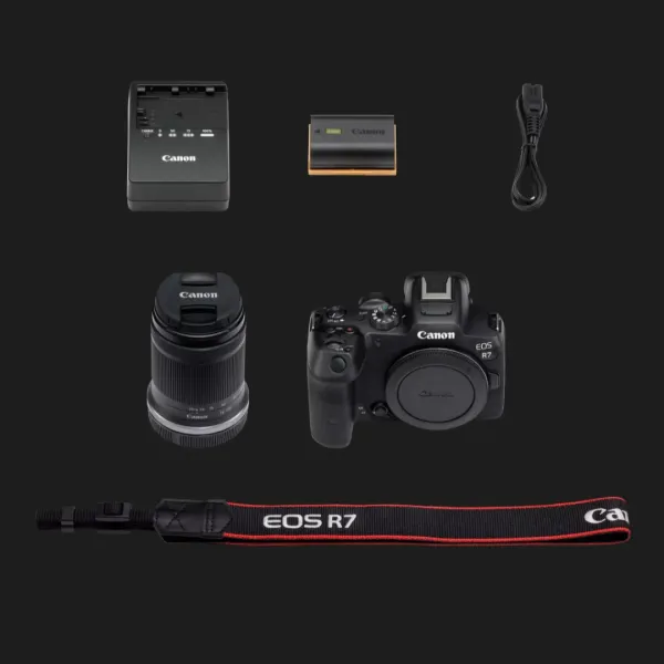 Цифровий фотоапарат Canon EOS R7 kit RF-S 18-150 IS STM (Black) (5137C015) (Standard)
