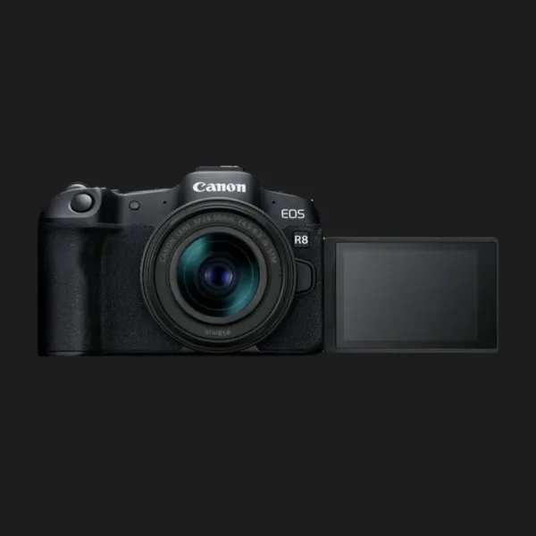 Цифровий фотоапарат Canon EOS R8 kit RF 24-50mm IS STM (Black) (5803C016) (Standard)