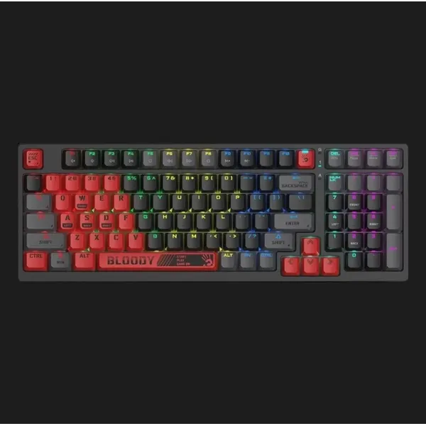 Клавіатура ігрова Bloody S98 (Sports Red) (UA)