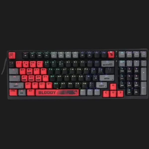 Клавіатура ігрова Bloody S98 (Sports Red) (UA)