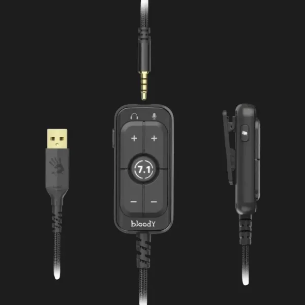 Ігрова гарнітура Bloody M590i (Sports Lime) (UA)
