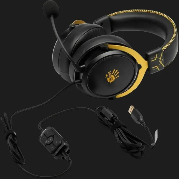 Ігрова гарнітура Bloody M590i (Sports Lime) (UA)