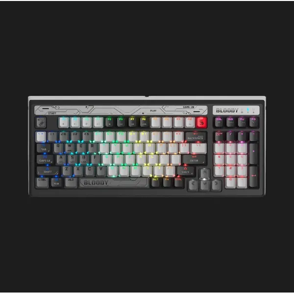 Клавіатура ігрова Bloody B950 RGB (Warrior Gray) (UA)
