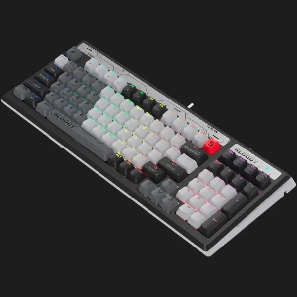 Клавіатура ігрова Bloody B950 RGB (Warrior Gray) (UA)
