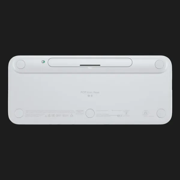 Клавіатура бездротова Logitech Pop Icon Keys (Off White) (UA)