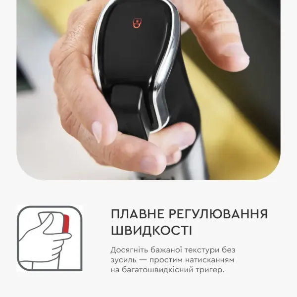 Блендер занурювальний Tefal Infiny Force Pro 5in1 HB95LD38
