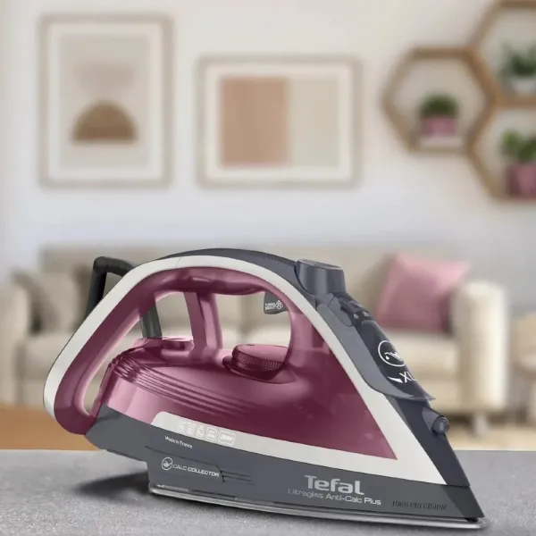 Праска Tefal FV6840E0 (Burgundy/Gray)