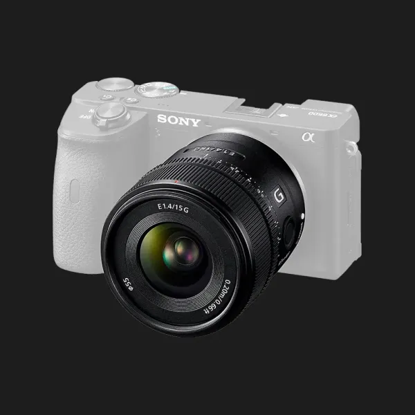 Ширококутний об'єктив Sony E 15mm f/1.4 G (SEL15F14G.SYX) (Standard)