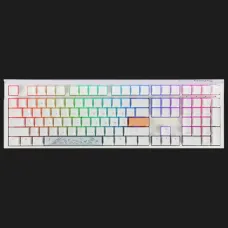 Клавіатура ігрова Ducky One 3 Cherry MX Speed silver RGB (White) (UA)