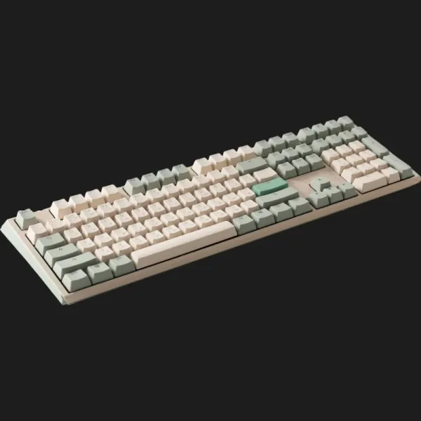 Клавіатура ігрова Ducky One 3 Cherry MX Speed silver (Matcha Cream) (UA)
