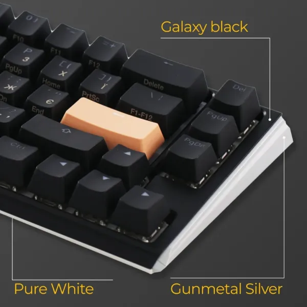 Клавіатура ігрова Ducky One 3 Mini Cherry MX Brown RGB (Black) (UA)
