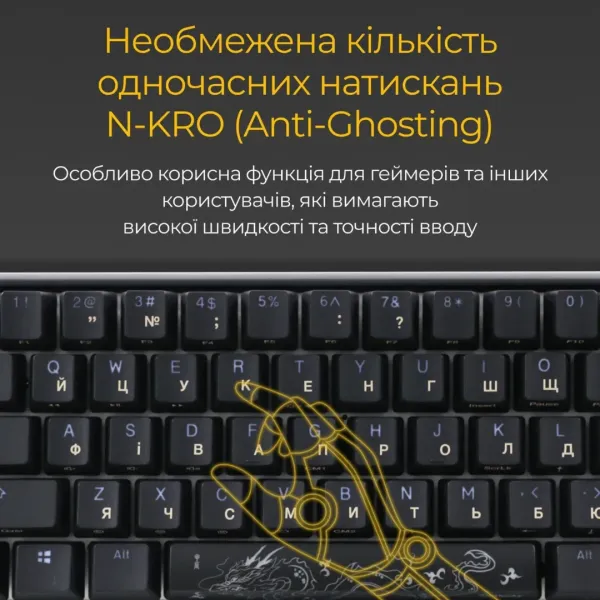 Клавіатура ігрова Ducky One 3 Mini Cherry MX Brown RGB (Black) (UA)
