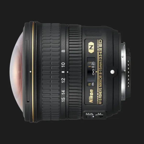 Об'єктив Fisheye Nikon AF-S Nikkor 8-15mm f/3.5-4.5E E (JAA831DA) (Standard)