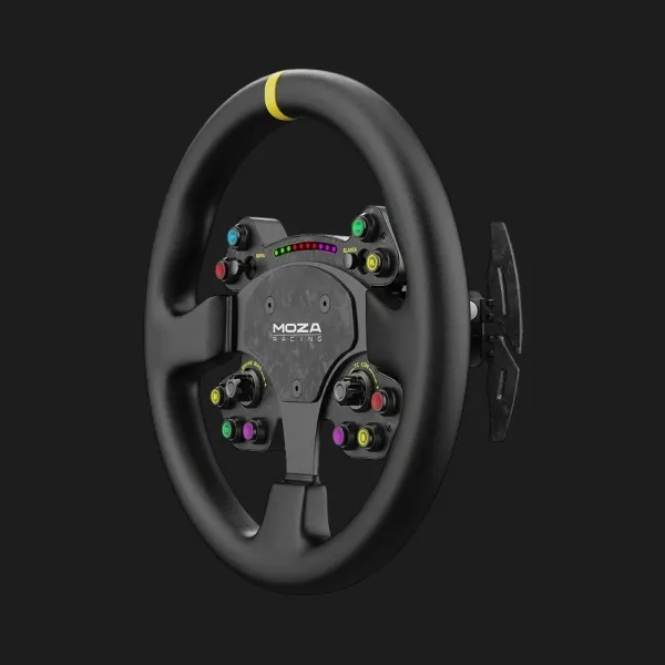 Кермо Moza Racing RS V2 Steering PC (Black) (UA)
