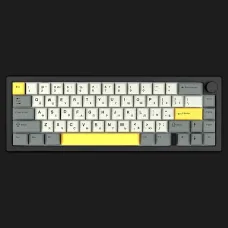 Клавіатура механічна бездротова Epomaker EK68 Flamingo (EK68-B-F) (Black) (UA)