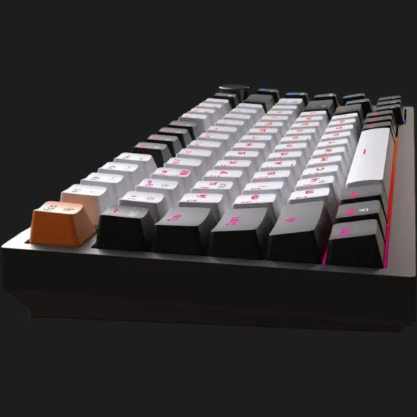 Ігрова клавіатура GamePro MK160B (Red) з Hot-Swap RGB Black (UA)