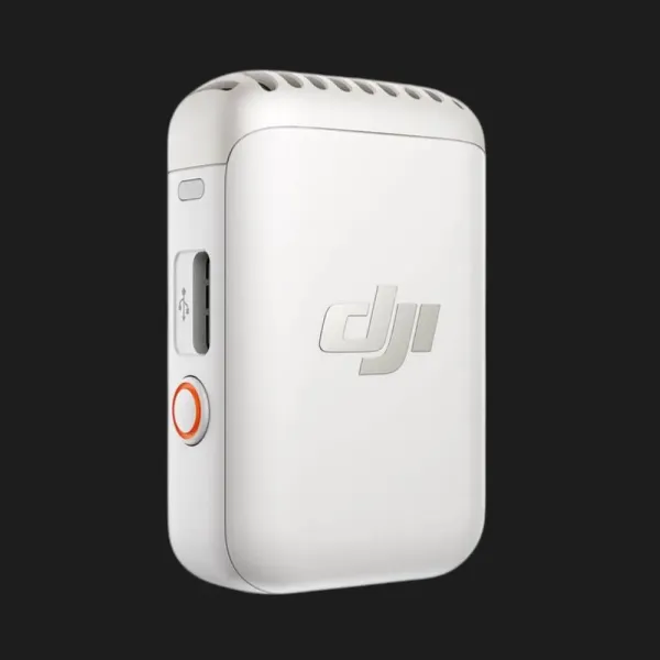Передавач радіосистеми DJI Mic 2 Transmitter (Pearl White) (CP.RN.00000329.01)