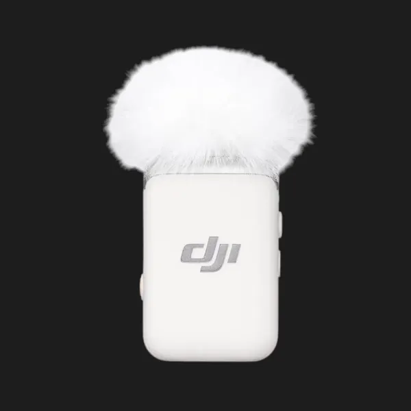 Передавач радіосистеми DJI Mic 2 Transmitter (Pearl White) (CP.RN.00000329.01)