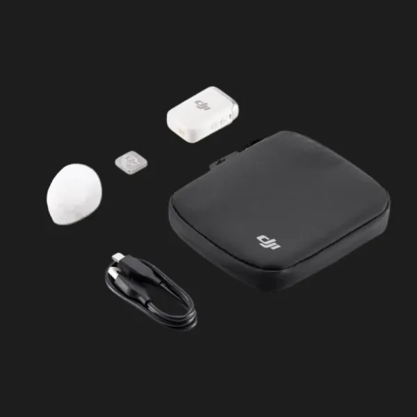 Передавач радіосистеми DJI Mic 2 Transmitter (Pearl White) (CP.RN.00000329.01)