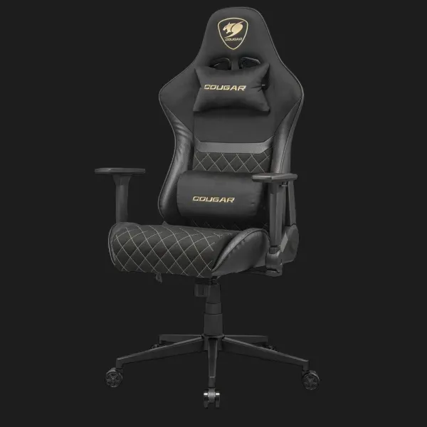 Крісло для геймерів Cougar ARMOR ONE V2 GOLD F (Black) (UA)