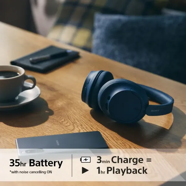 Навушники Over-ear Sony WH-CH720N (Blue)