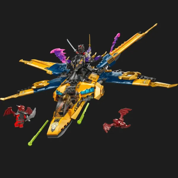 Конструктор LEGO Ninjago Суперштормовий реактивний літак Рас та Арін (71833)