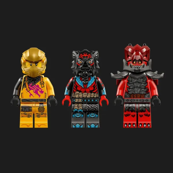Конструктор LEGO Ninjago Суперштормовий реактивний літак Рас та Арін (71833)