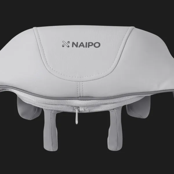 Масажер з підігрівом для плечей і шиї Naipo (Gray) (MGS-2301)