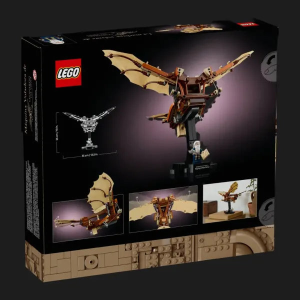 Конструктор LEGO Icons Літальний апарат Леонардо да Вінчі (10363)