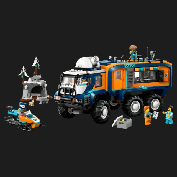 Конструктор LEGO City Арктична дослідницька вантажівка з науковою лабораторією (60471)